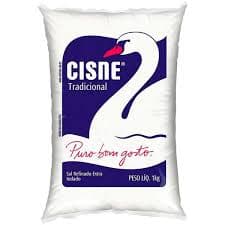 Sal Refinado Cisne 1kg